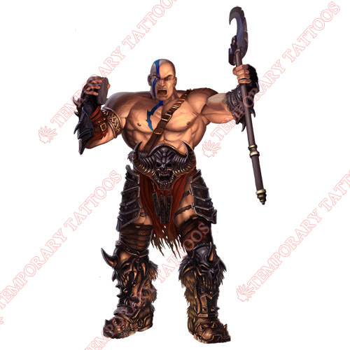Diablo II Customize Temporary Tattoos Stickers NO.5238